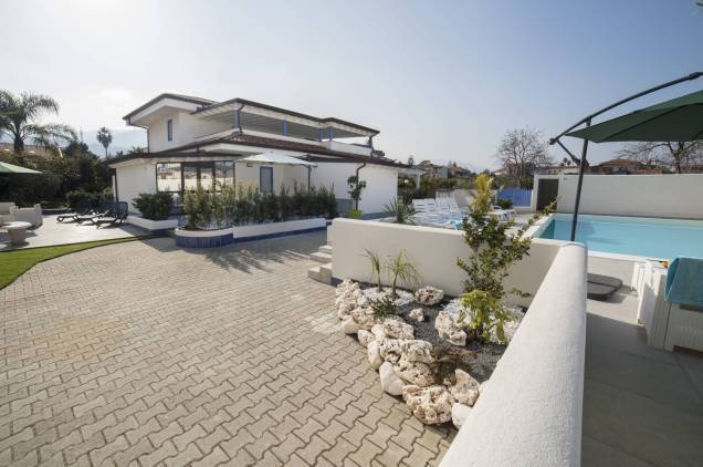 Villa Concettina and its private swimming pool